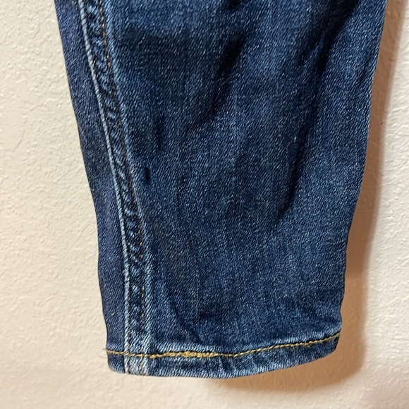 Levi's Womens WaterLess Dark Blue Skinny Denim Jumper Jeans Overalls Size 29 - Picture 9 of 16